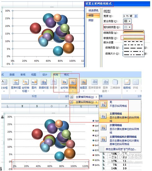 officepptexcel中气泡图的作法